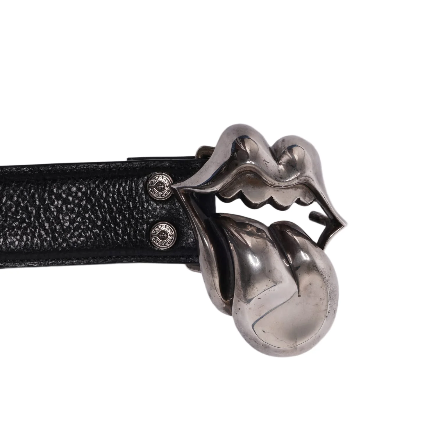 Chrome Hearts 'Rolling Stones' Lips Belt - Image 2