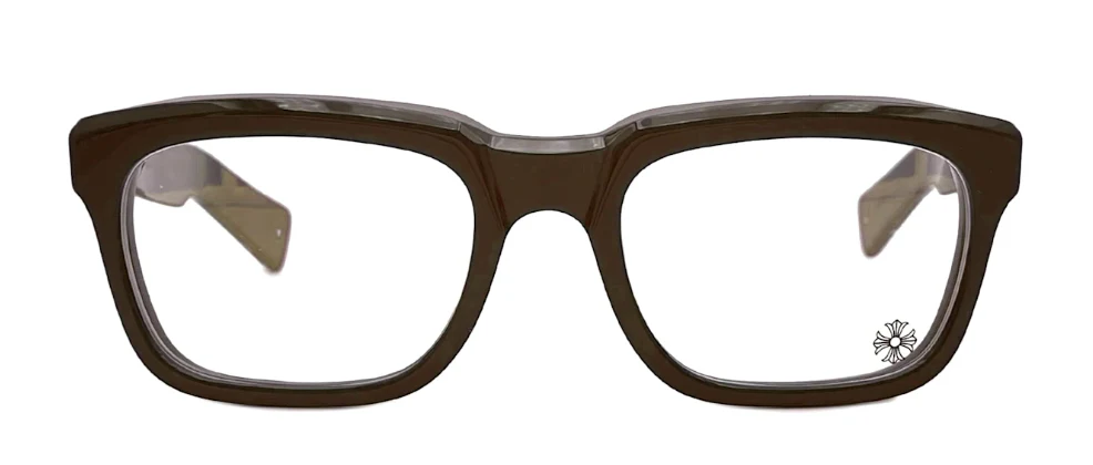 Chrome Hearts 'See You In Tea' Brown Glasses - Image 2