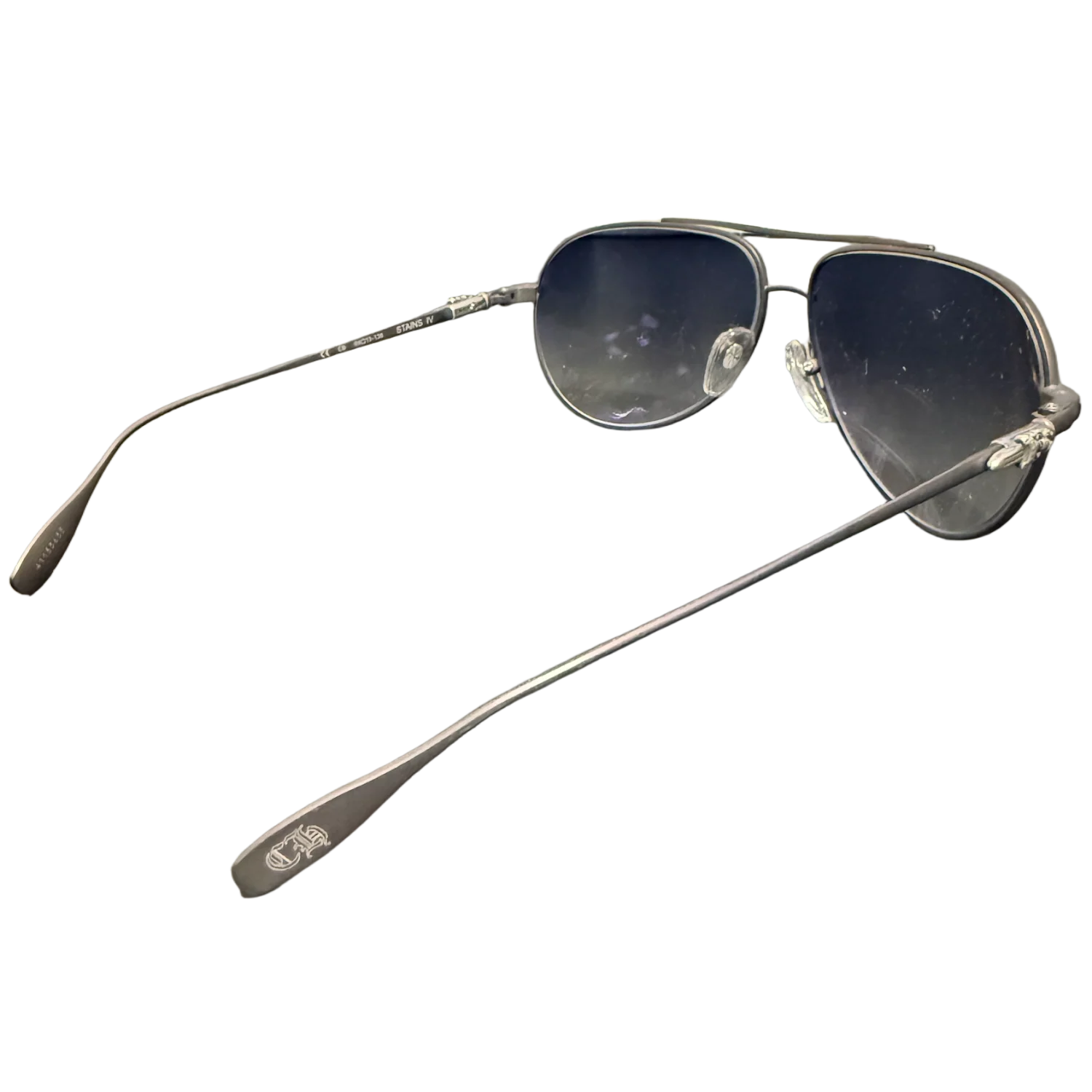 Chrome Hearts 'Stains IV' Brown Sunglasses - Image 2