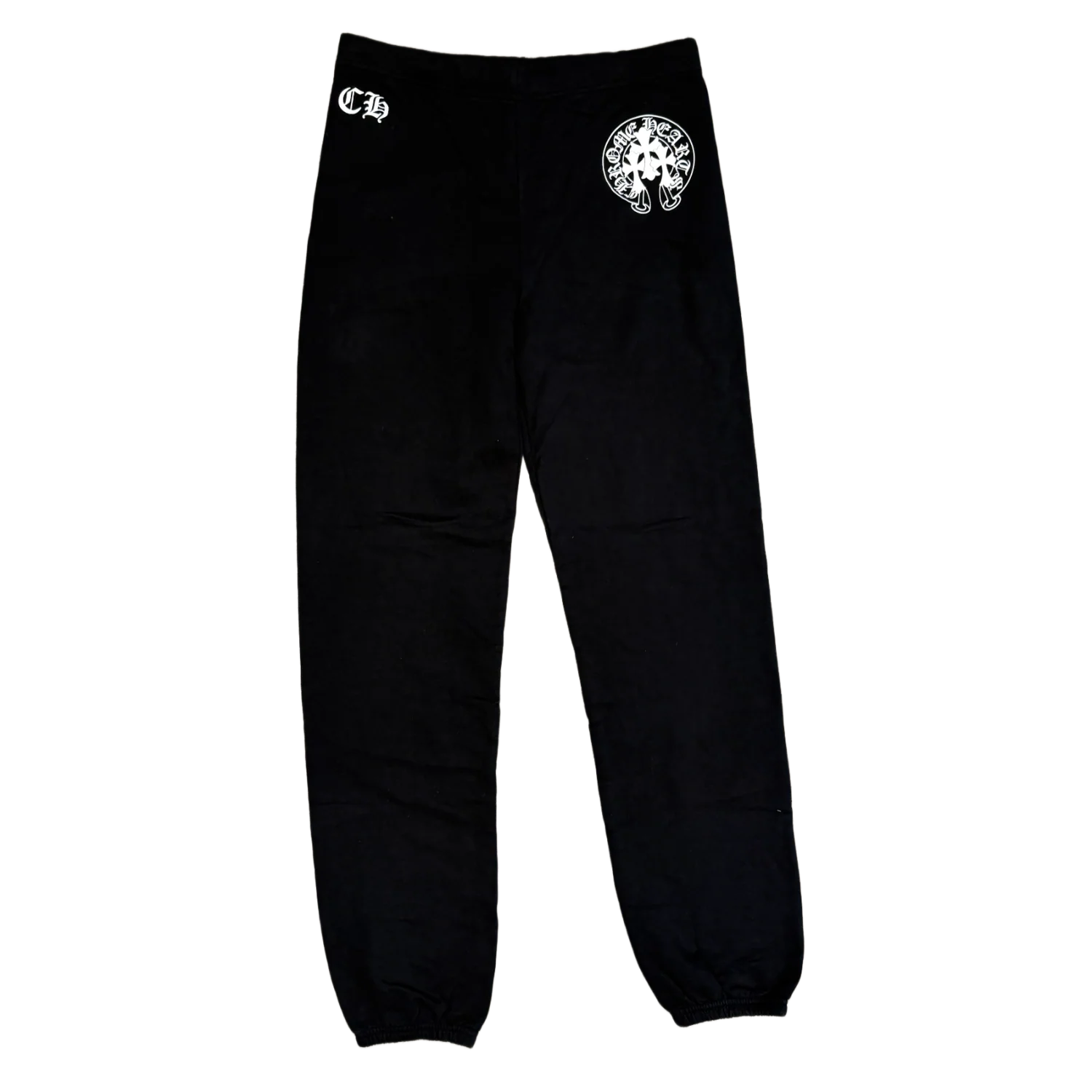 Chrome Hearts 'Triple Cross Horseshoe' Black Sweatpants