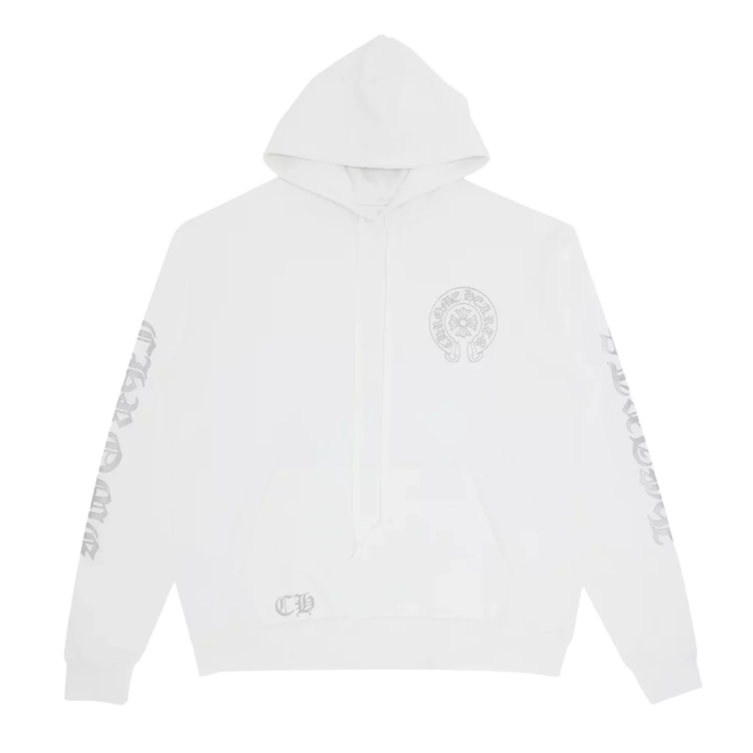 Chrome Hearts Ultra Miami Exclusive Pullover Hoodie 'White/Silver'