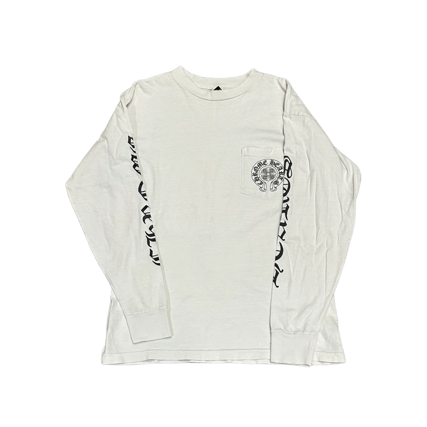 Chrome Hearts 'White' Vintage Horseshoe Longsleeve Tee