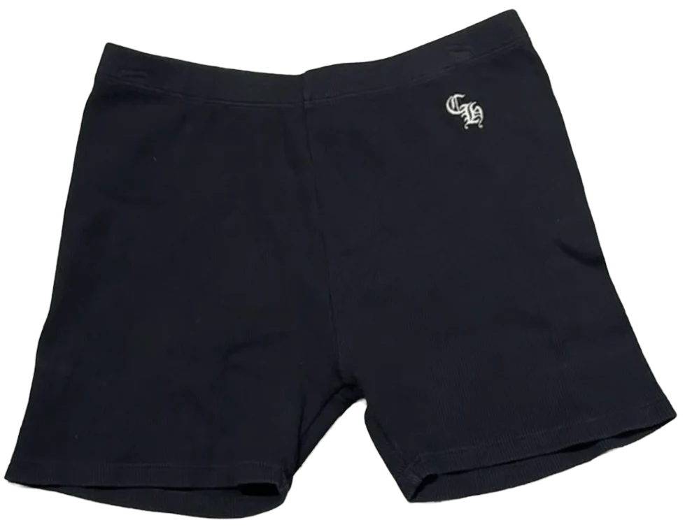 Chrome Hearts Womens Embroidered Thermal Shorts