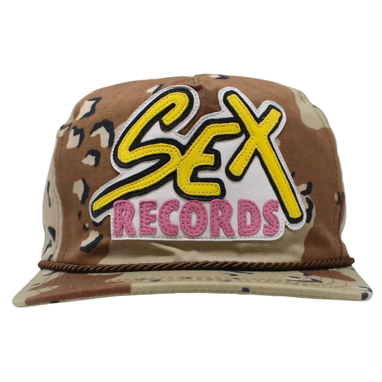 Chrome Hearts Matty Boy 'Sex Records 5 Panel' Hat Chocoloate Chip Camo