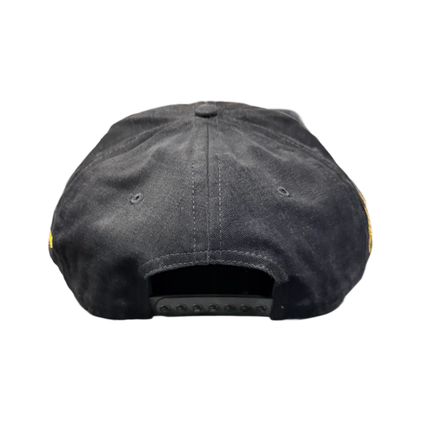 De La Hoya vs Trinidad 'Fight of the Millennium' Black Vintage Snapback Hat - Image 2