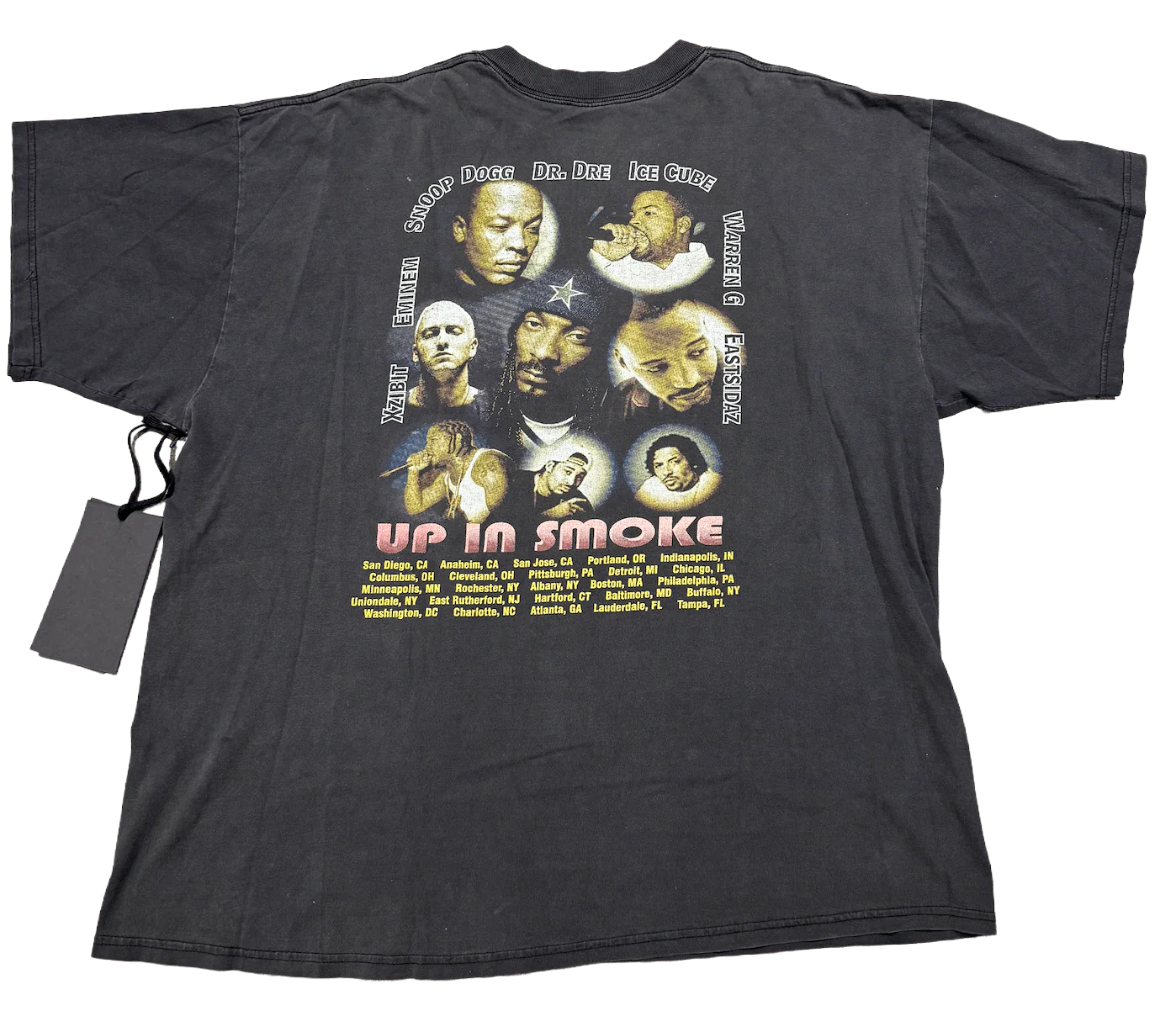 Earthling VIP 'Up in Smoke Tour' Vintage Tee - Image 2