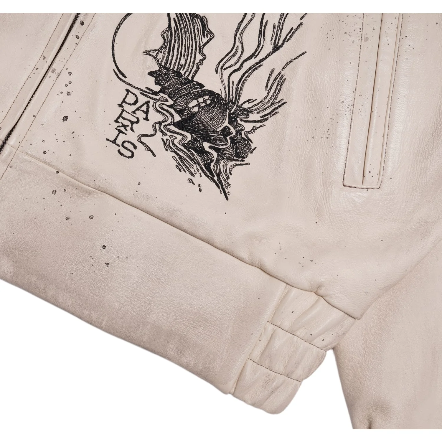 Enfants Riches Déprimés 'Arcane 17' Zip-Up Leather Jacket - Image 5