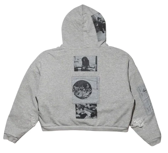 Enfants Riches Déprimés 'Assemblage' Thermal Zip Up Hoodie - Image 2