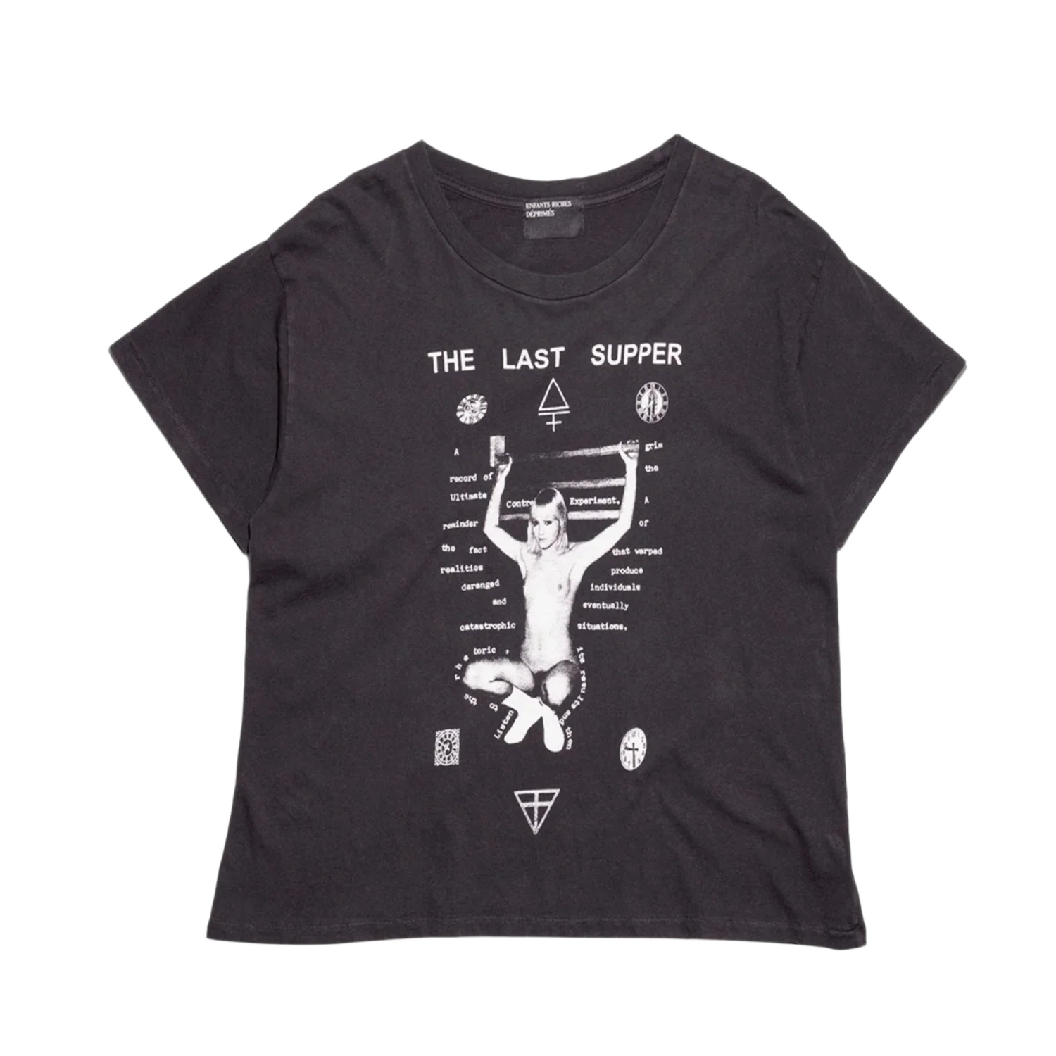 Enfants Riches Deprimes 'Black' The Last Supper Tee