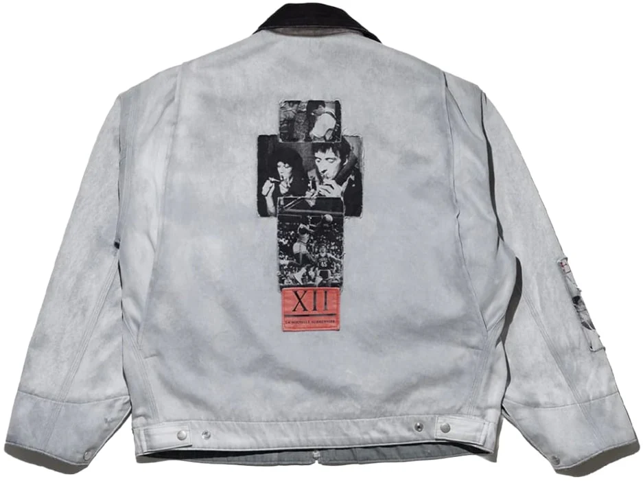Enfants Riches Deprimes Chapitre XXI Moleskin Grey Work Jacket - Image 2