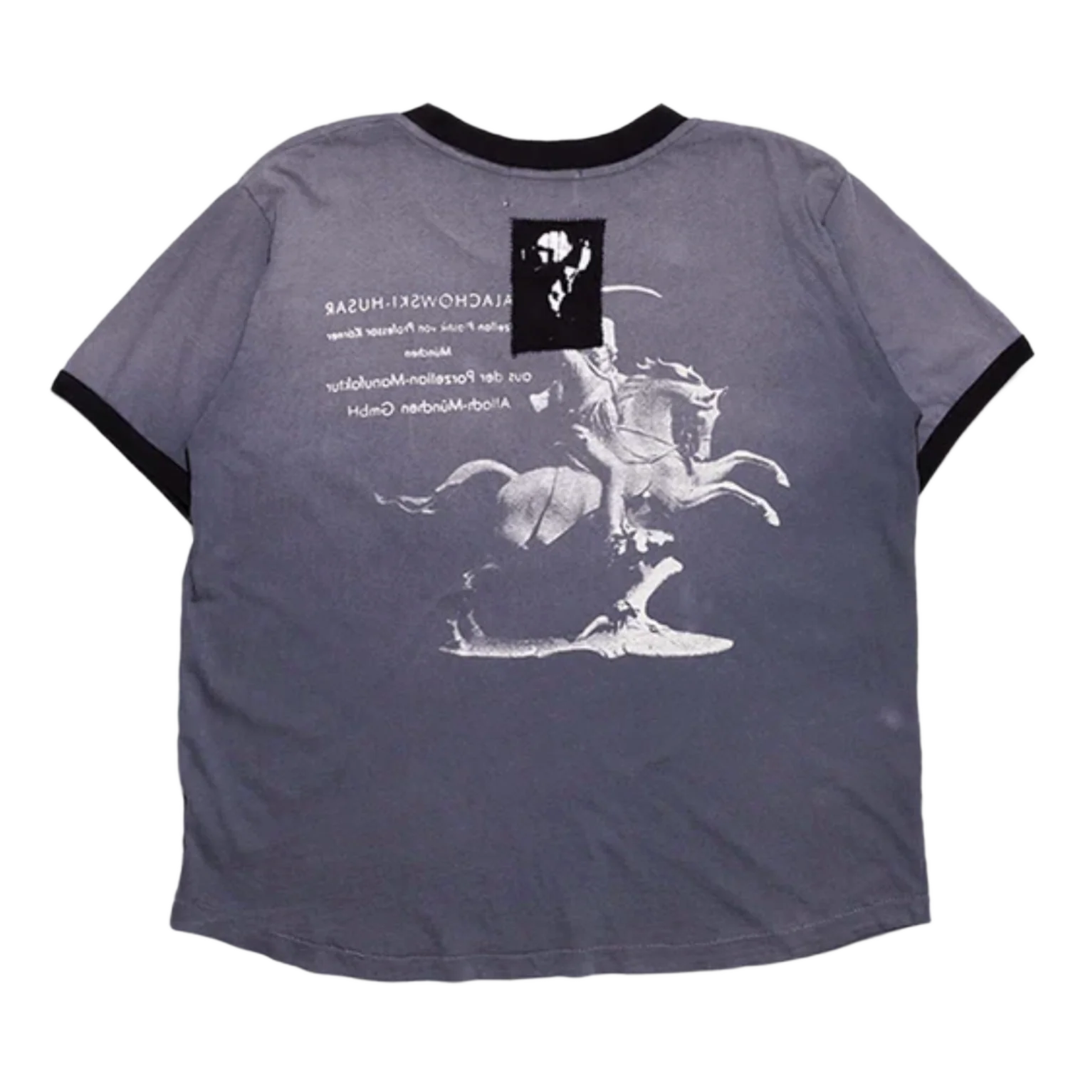 Enfants Riches Déprimés 'Porcelain Dog Patch' Ringer Tee - Image 2