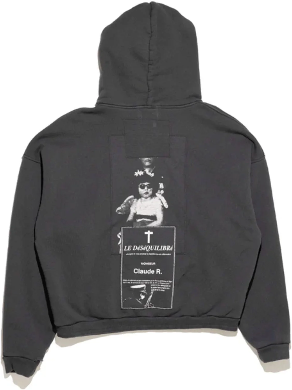 Enfants Riches Déprimés 'Russian Chorus' Black Zip Up Hoodie - Image 2