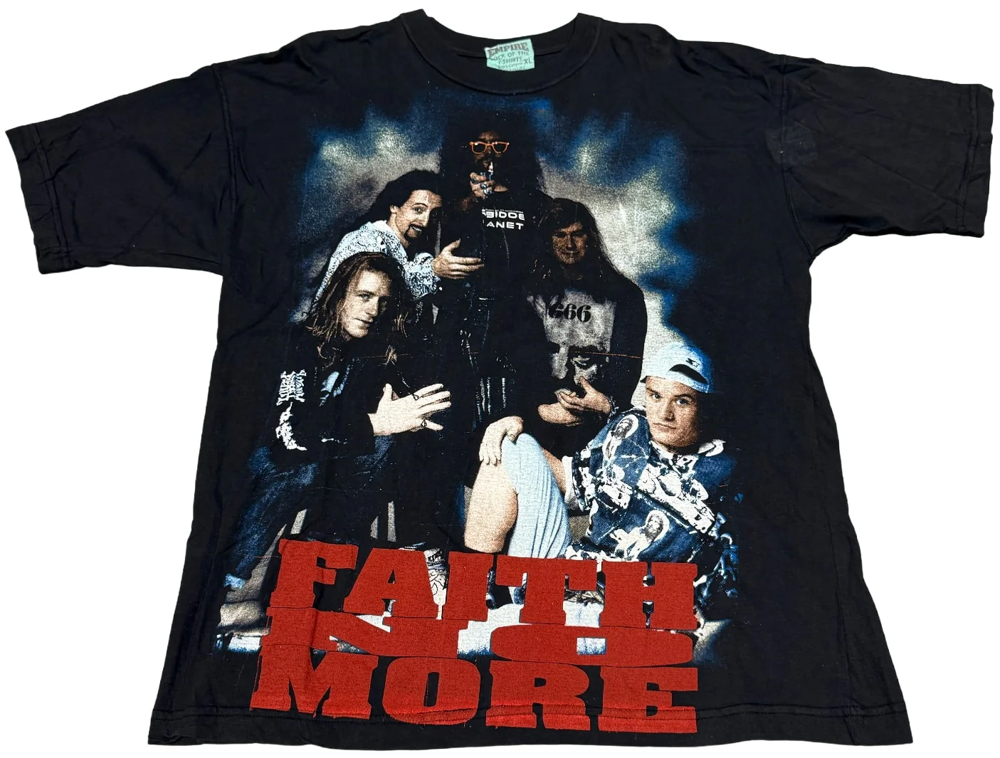 Faith No More 'Angel Dust' Vintage Black Tee