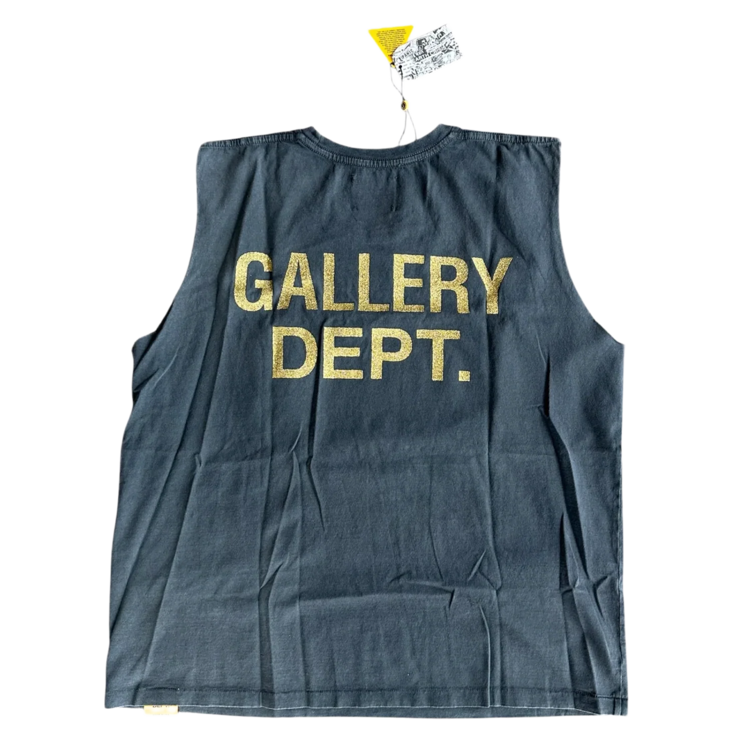 Gallery Dept 'Black' Miami Cutoff Tee - Image 2