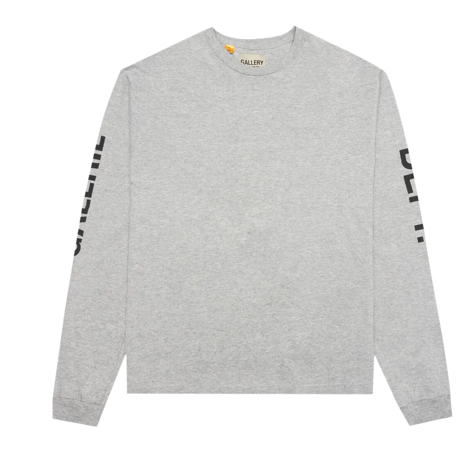 Gallery Dept Grey & Black 'French' Logo Longsleeve Tee