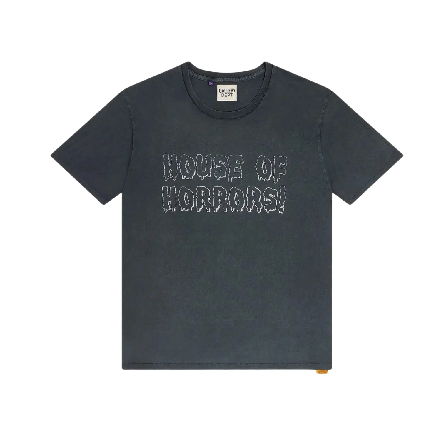 Gallery Dept 'House Of Horrors' Vintage Black Tee