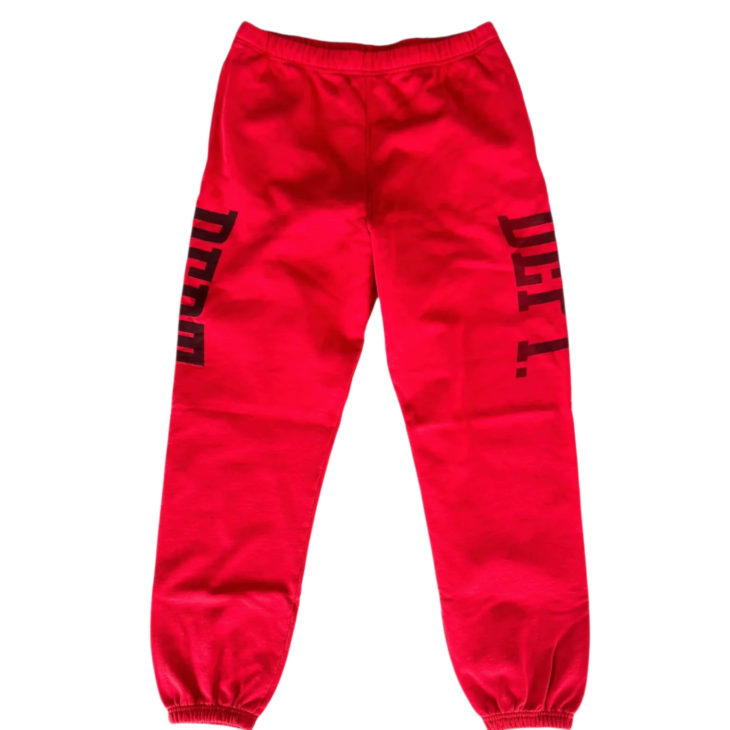 Gallery Dept 'Red/Black' Logo Sweatpants