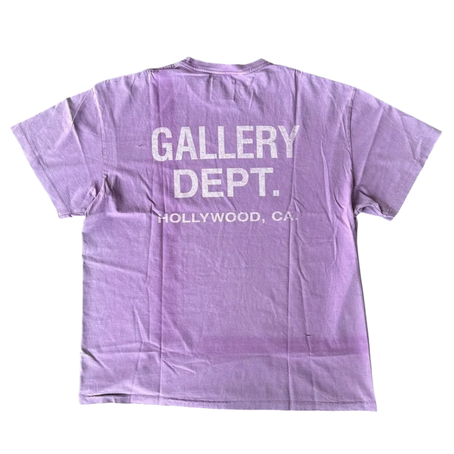 Gallery Dept. 'Vintage Logo' Purple Tee - Image 2