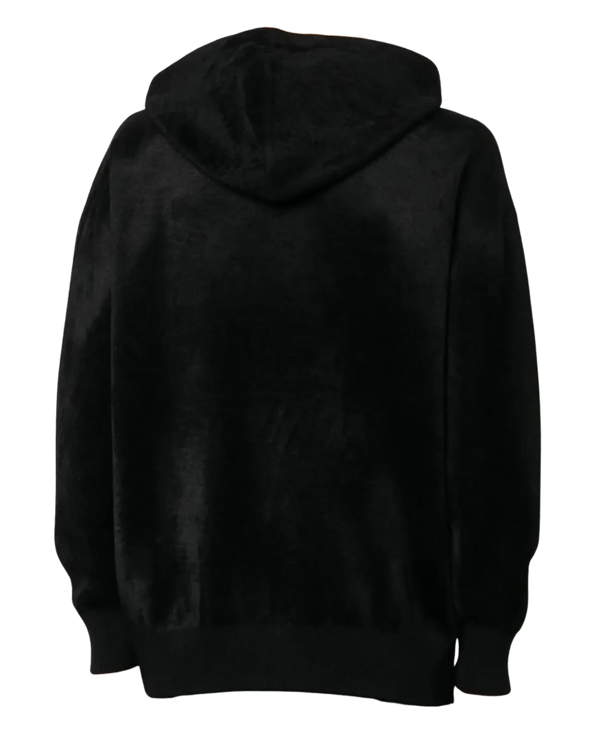 Givenchy 'Velour' Logo Print Zip Up Hoodie - Image 2