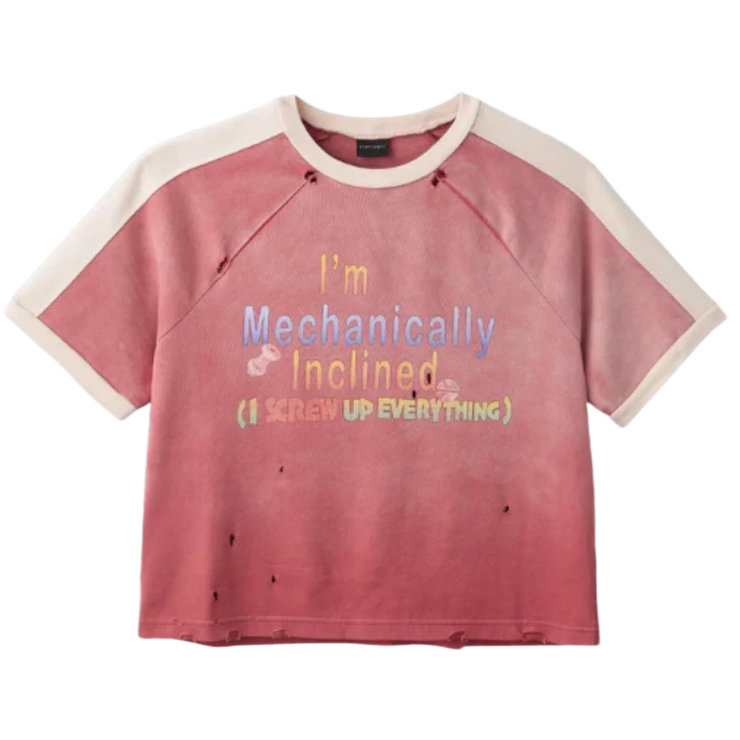 Gold+Vintage Gallery Raspberry Hills x Greedy Unit 'Mechanic' Tee