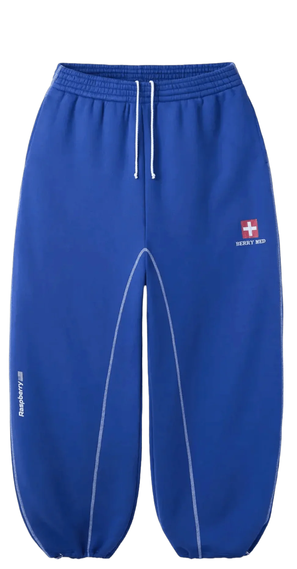 Gold + Vintage Raspberry Hills 'Berry Med' Blue Sweatpants