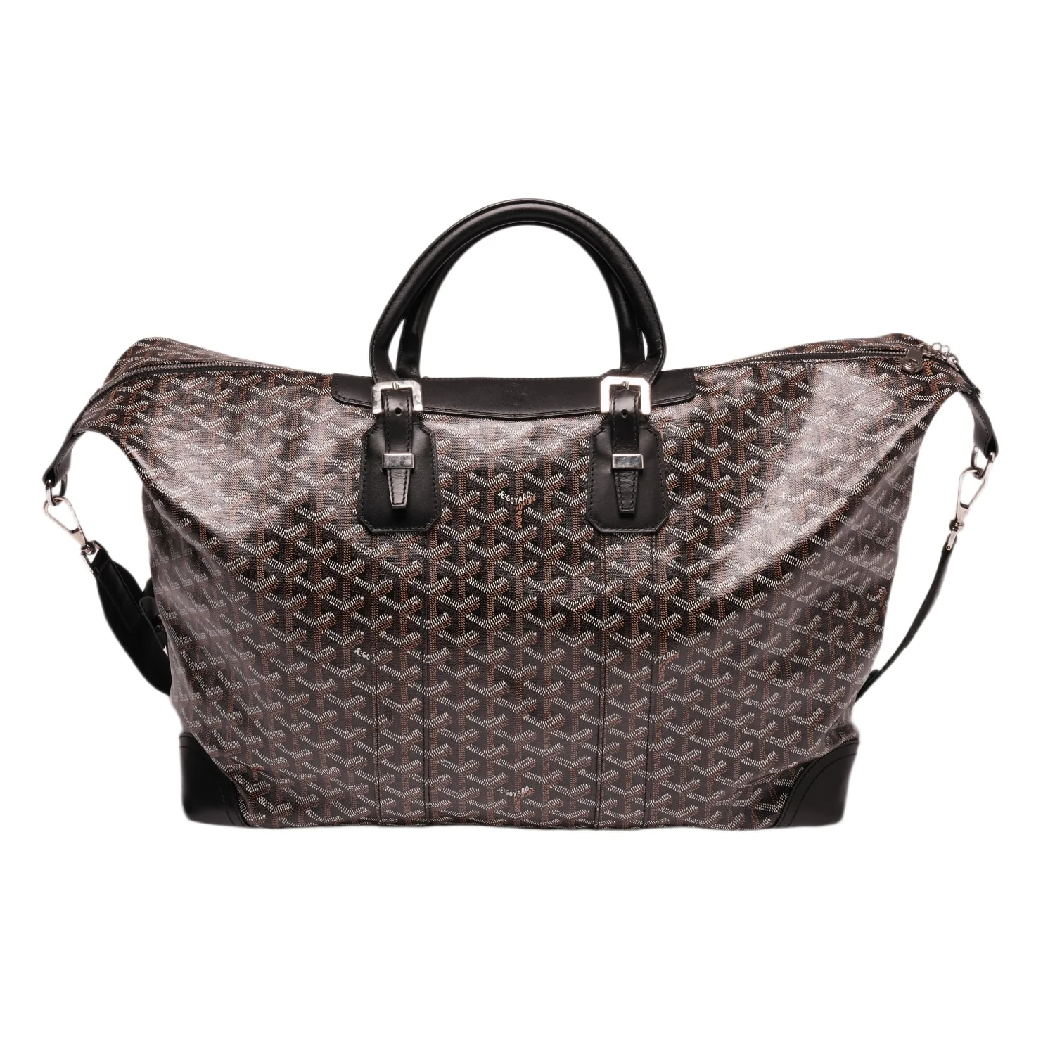Goyard 'Black' Bowling 45 Duffle Bag - Image 3