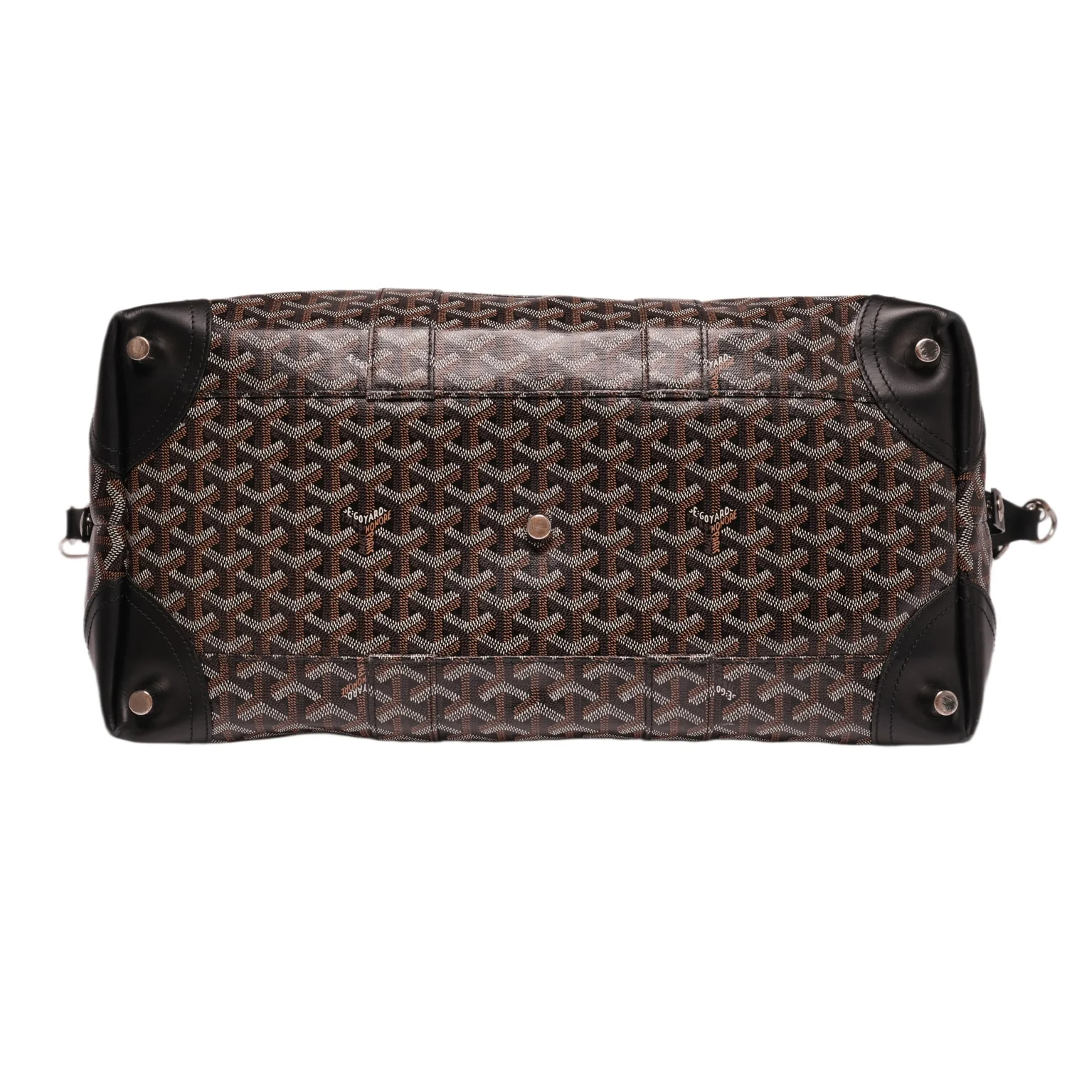 Goyard 'Black' Bowling 45 Duffle Bag - Image 5