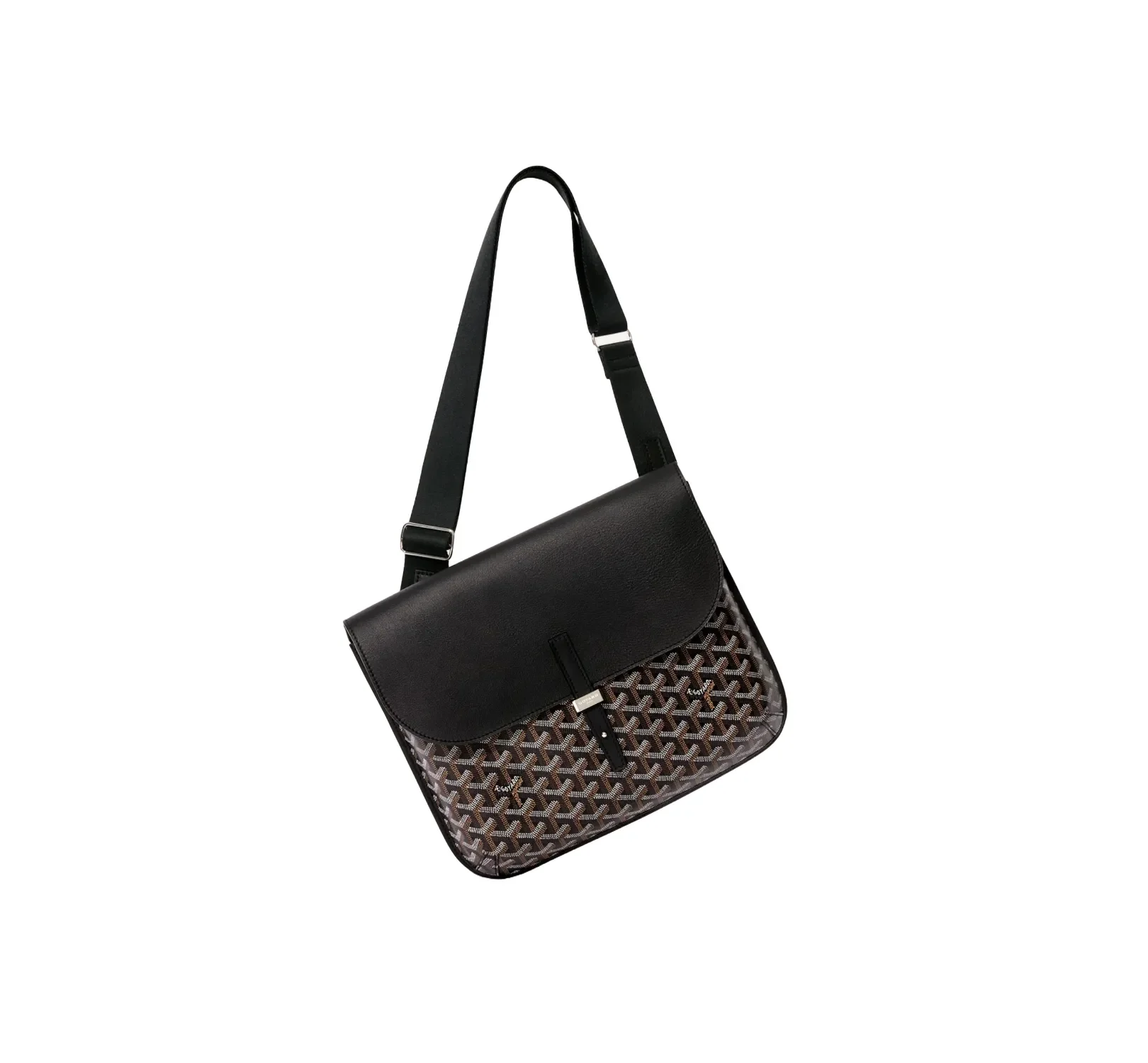 Goyard 'Black' Coursier Messenger Bag - Image 2