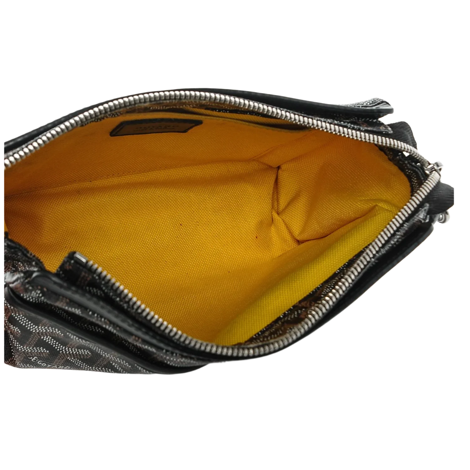 Goyard 'Goyardine Miroir' Black PM Toiletry Bag - Image 3