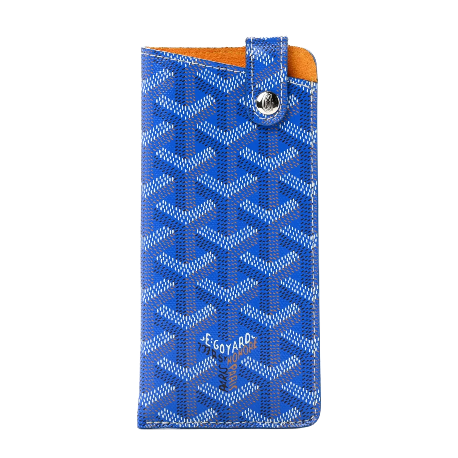 Goyard Goyardine 'Montmartre Sky Blue' Glasses Case