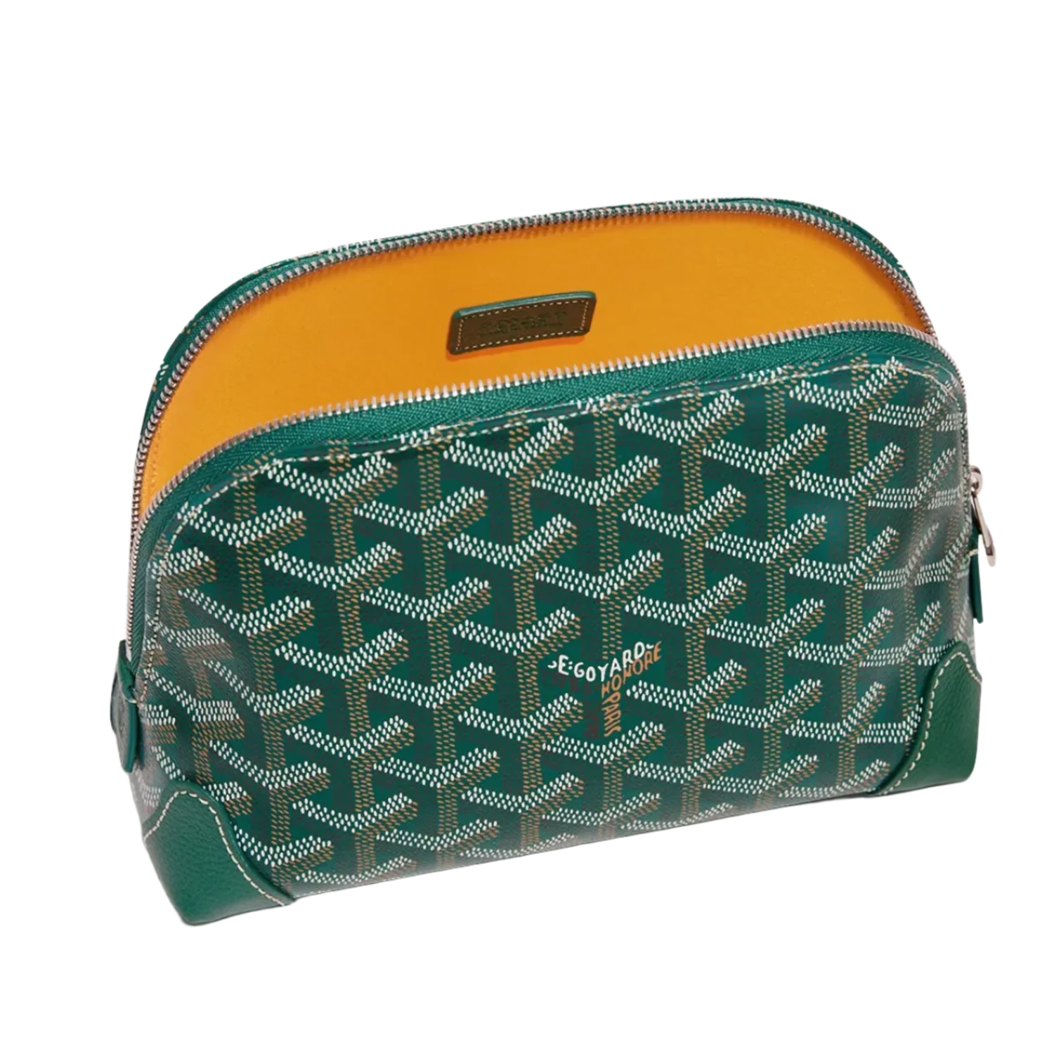 Goyard 'Green' Vendome Cosmetic Pouch - Image 2