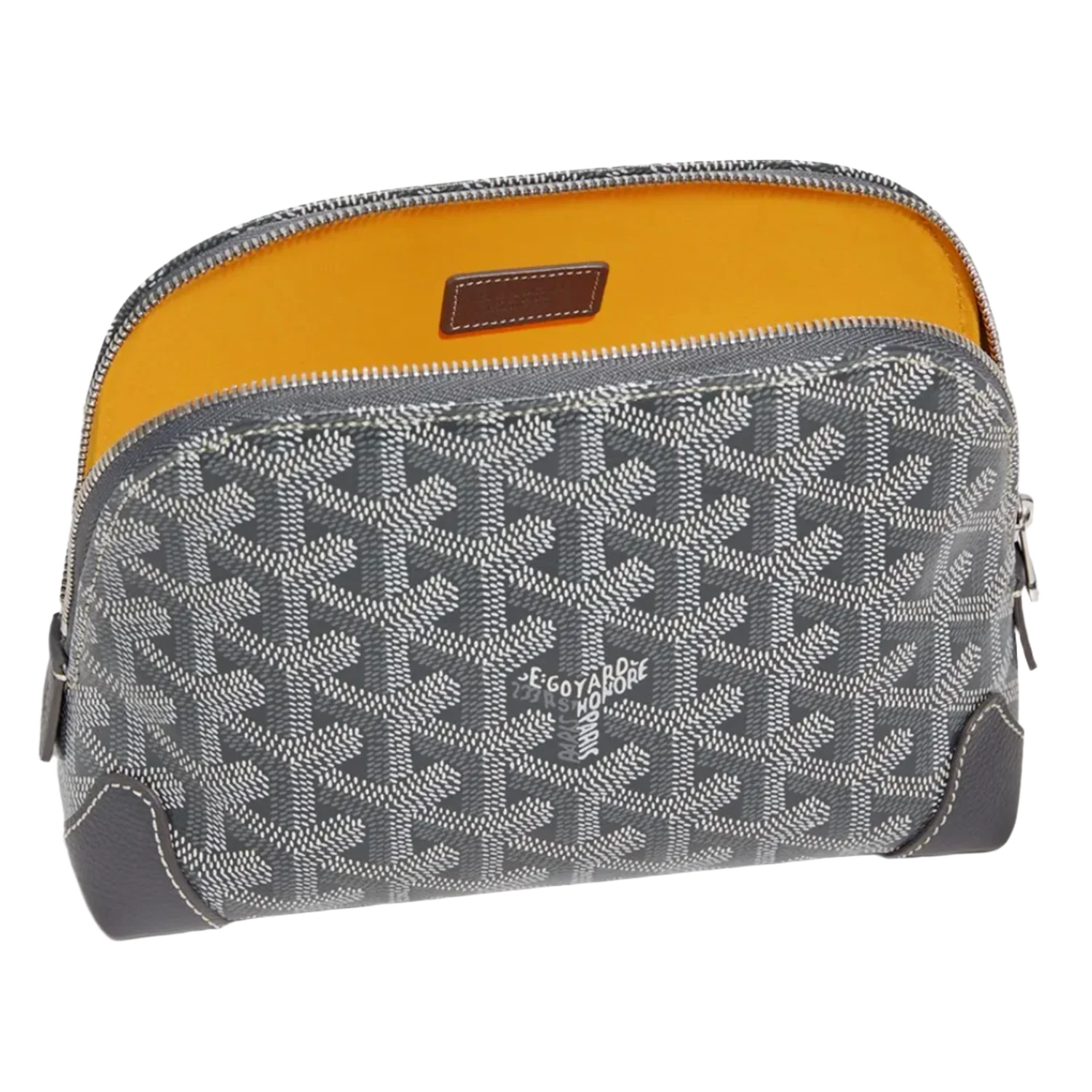 Goyard 'Grey' Vendome Cosmetic Pouch - Image 2