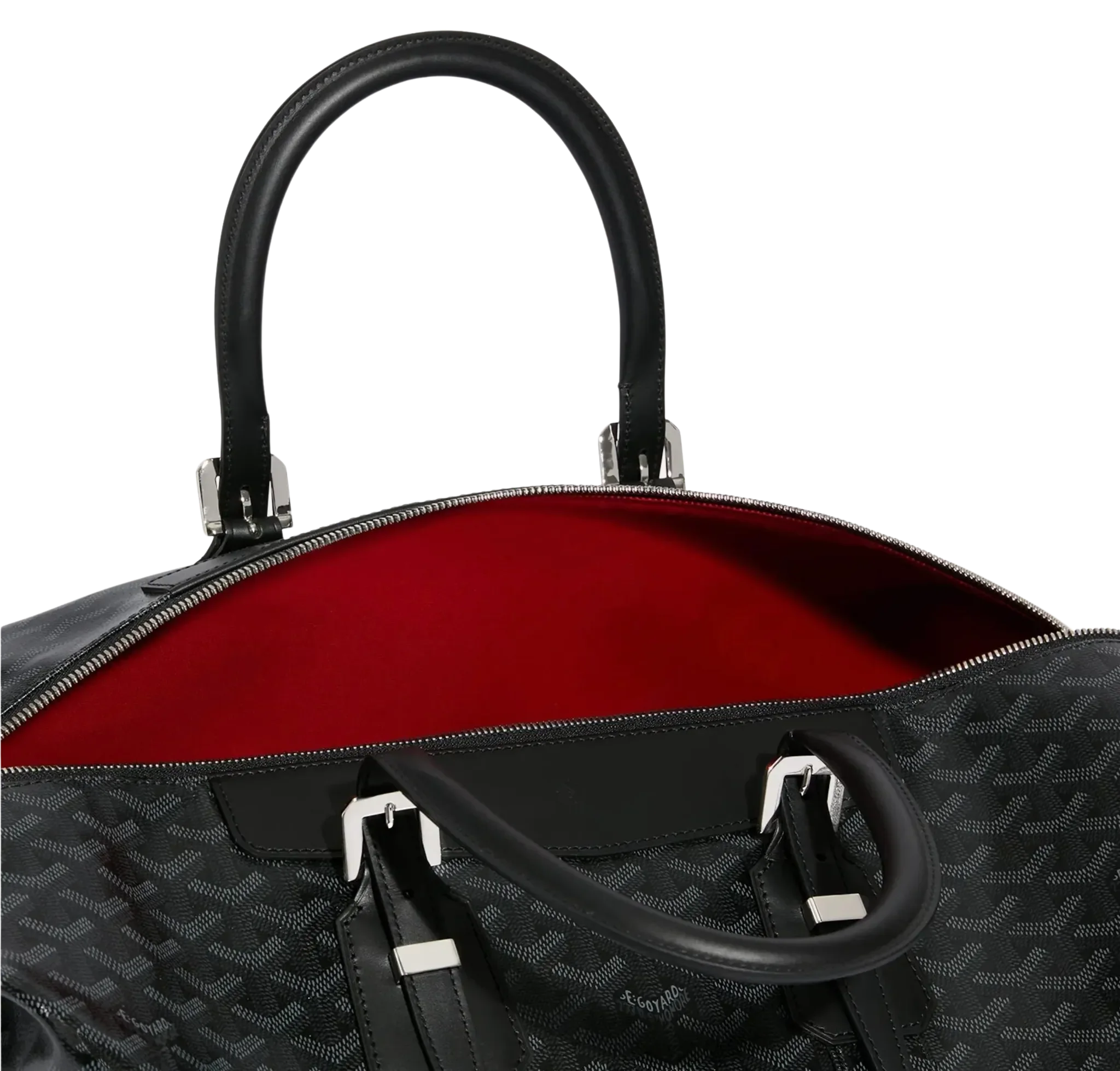 Goyard 'Jet Black' Bowling 45 Duffle Bag - Image 2
