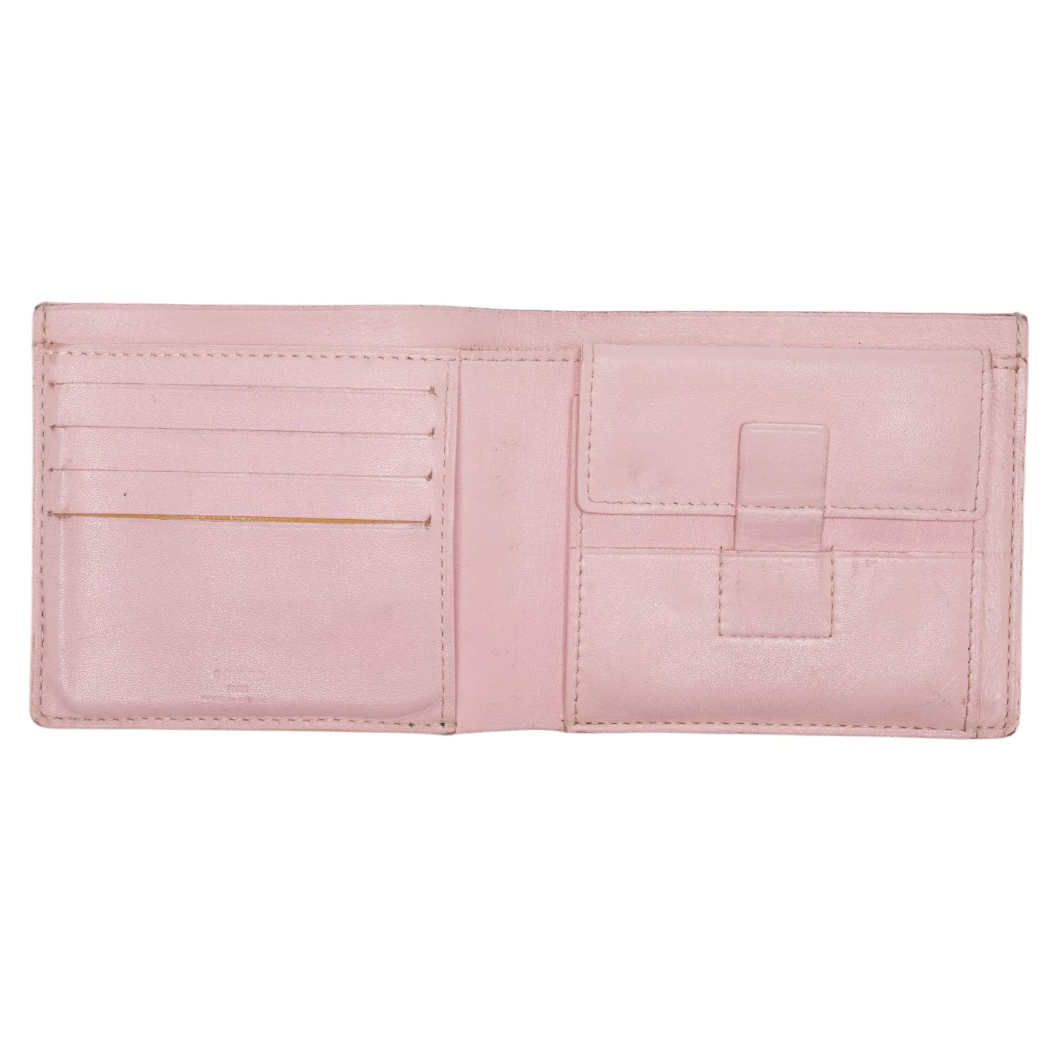 Goyard 'Pink' Florentine Bi Fold Wallet - Image 2