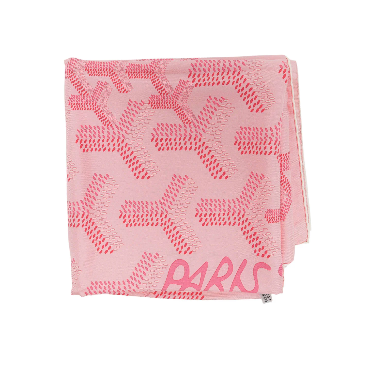 Goyard 'Pink Silk' Goyardine Scarf - Image 2