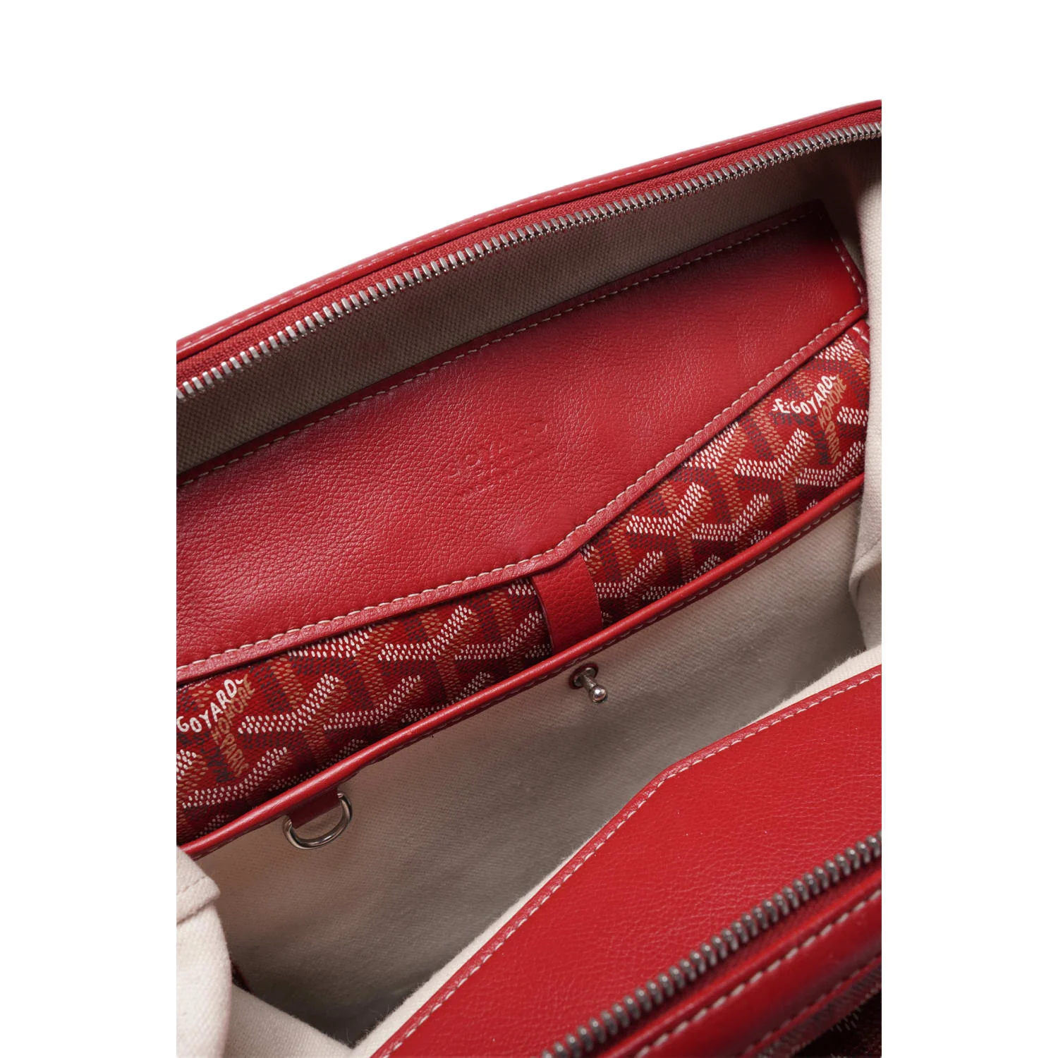 Goyard 'Red' Cisalpin Backpack - Image 4