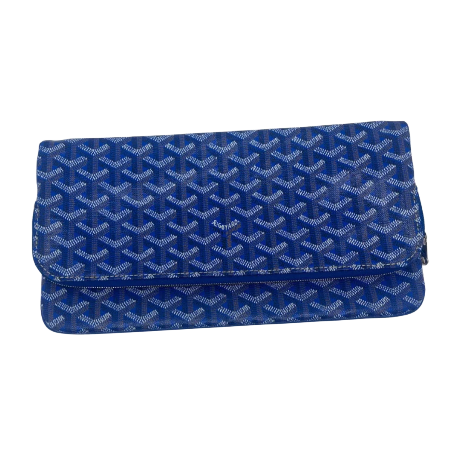 Goyard 'Sainte-Marie' Blue MM Clutch