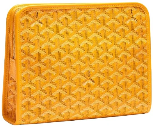 Goyard 'Yellow' Jouvence MM Toiletry Bag - Image 2