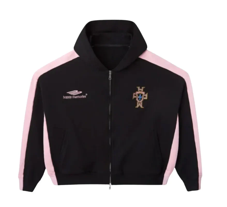 Happy Memories Don't Die HMDD 'Pink 10 Lisbon' Zip Up