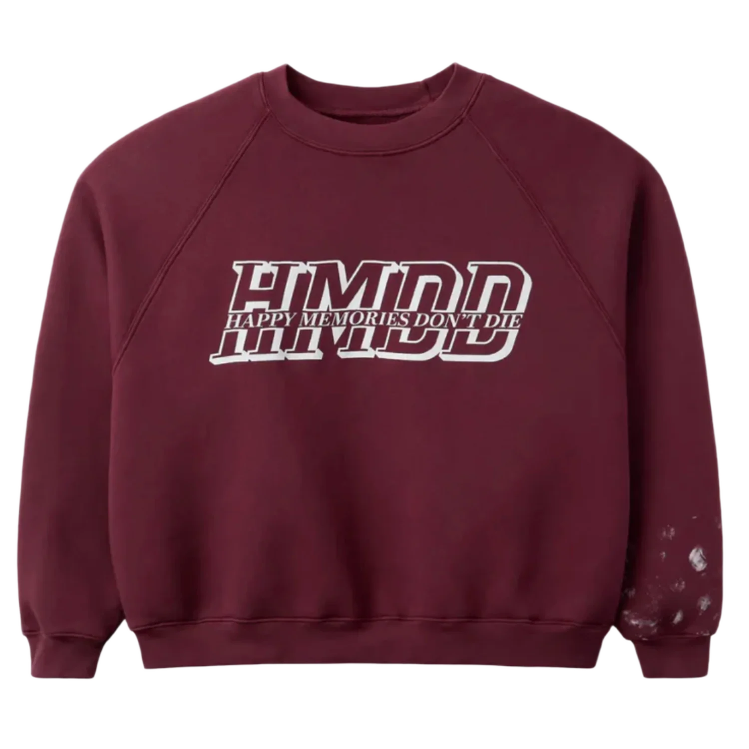 Happy Memories Don't Die 'Maroon' Crewneck