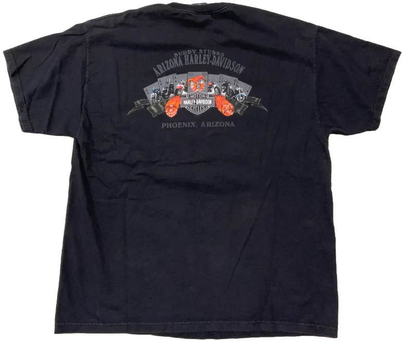 Harley Davidson 'Buddy Stubbs' Vintage Tee - Image 2
