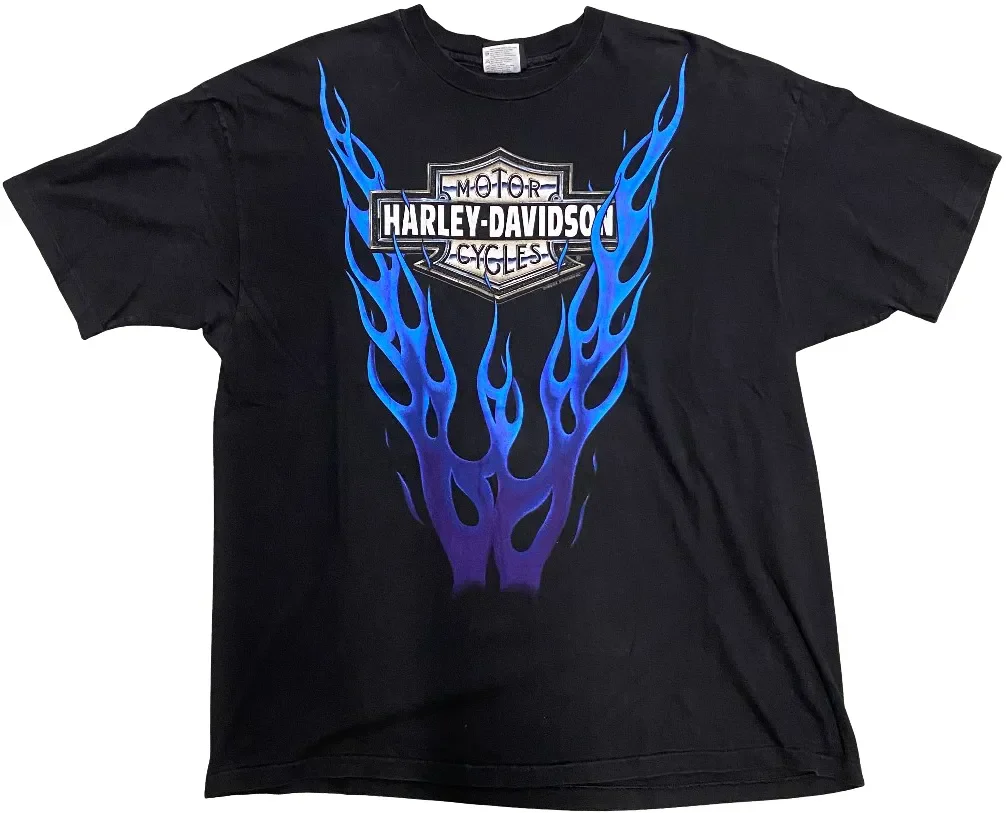 Harley Davidson 'Cycle World' Vintage Tee - Image 2