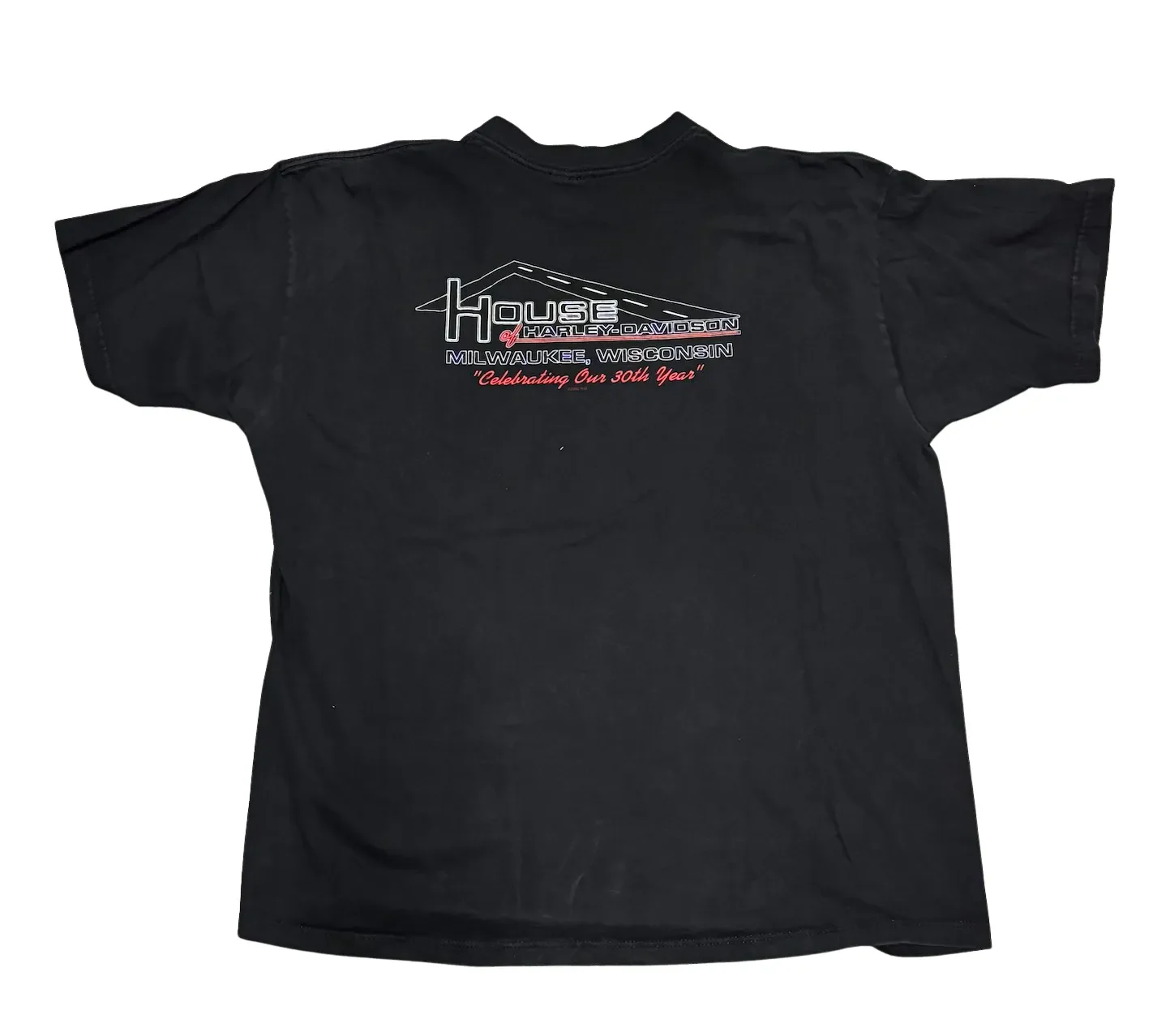 Harley Davidson 'House of Harley' Vintage Tee - Image 2