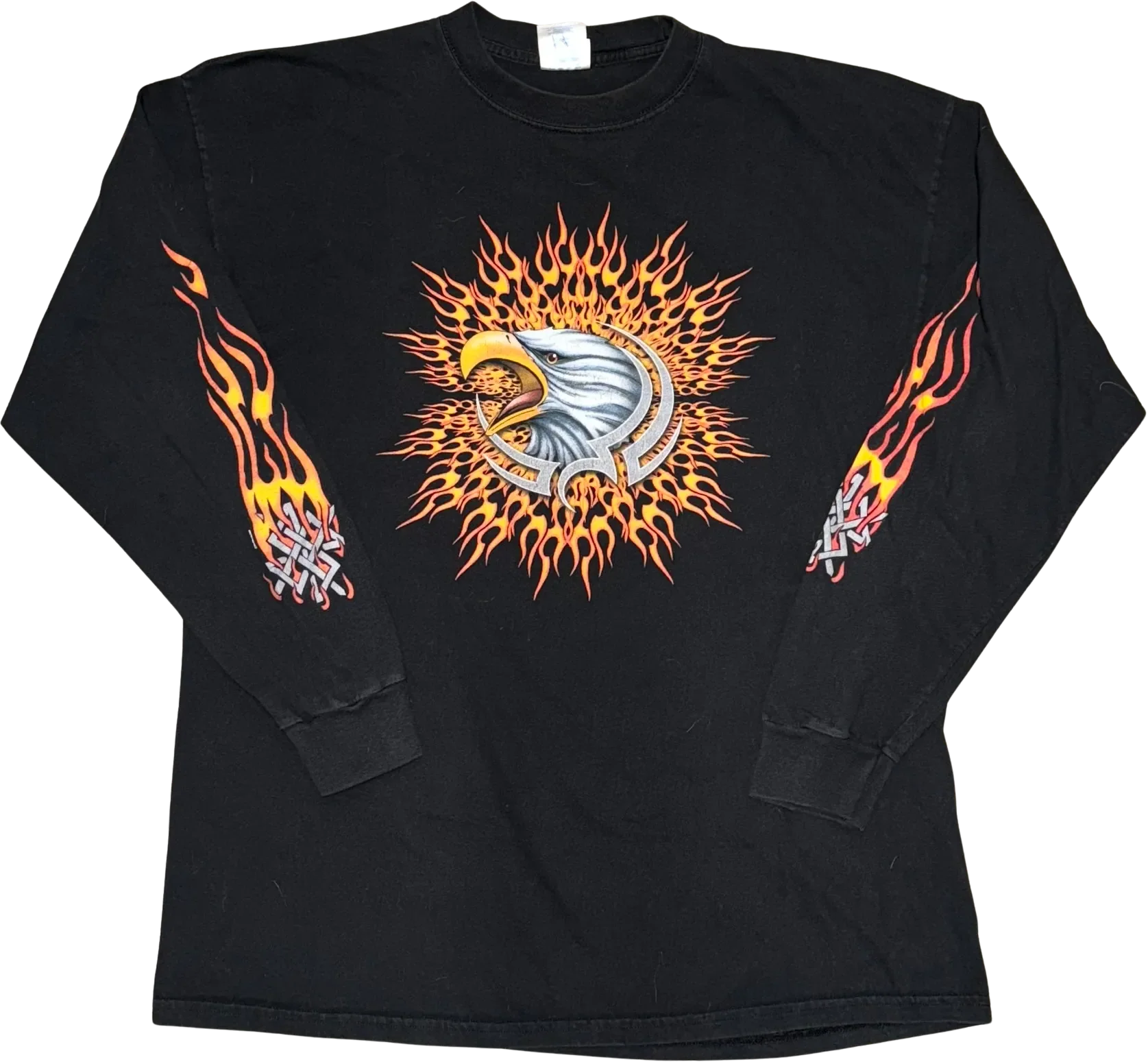 Harley Davidson 'Laughlin' Black Longsleeve Tee