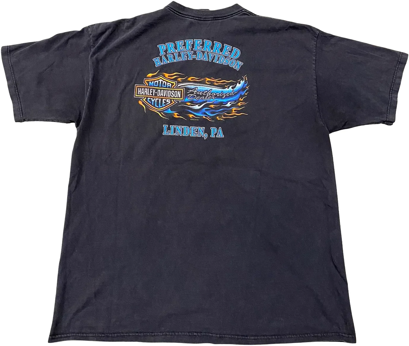 Harley Davidson 'Linden, PA' Vintage Tee - Image 2