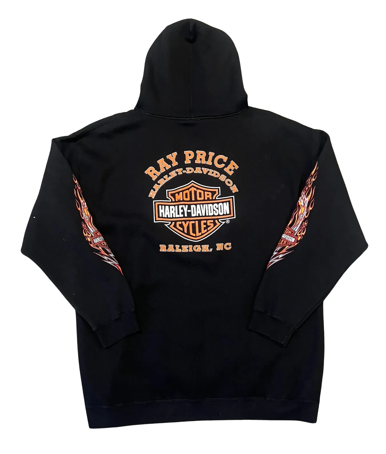 Harley Davidson 'Ray Price' Black Hoodie - Image 2