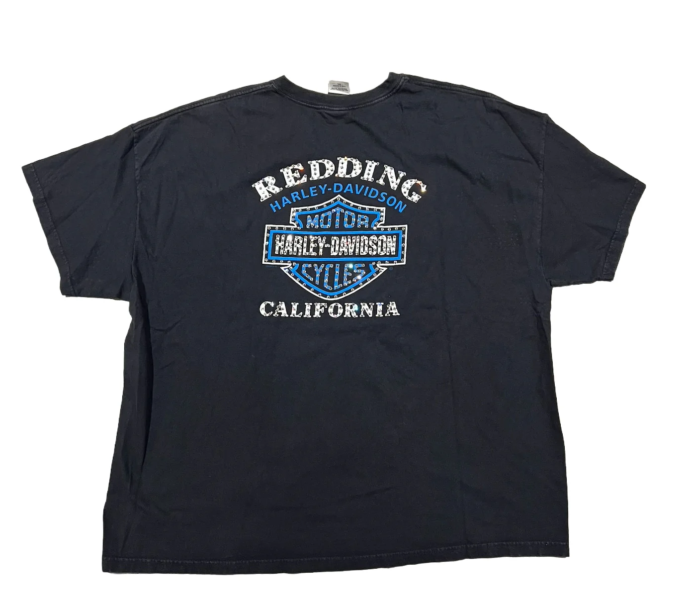 Harley Davidson 'Redding' Rhinestone Vintage Tee - Image 2
