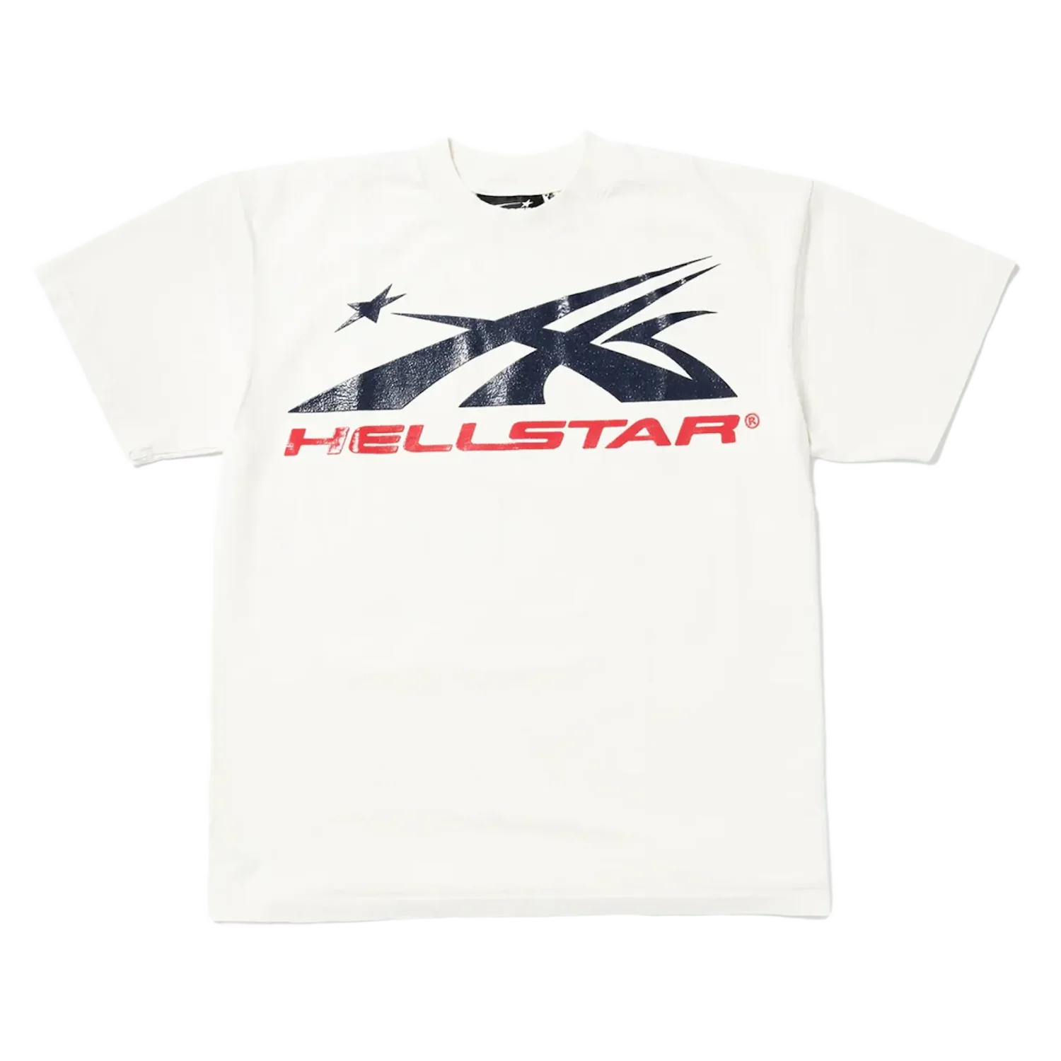 Hellstar 'Sport Logo' Gel White Tee
