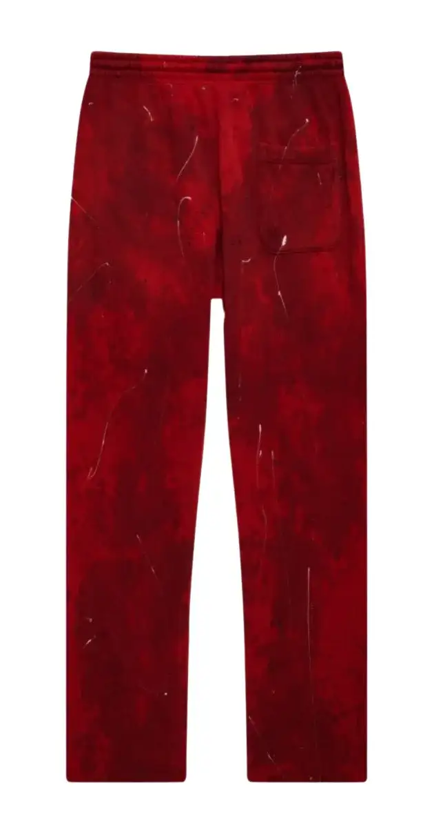 Hellstar Sports Red Tie-Dye Skull SweatPant Set - Image 4