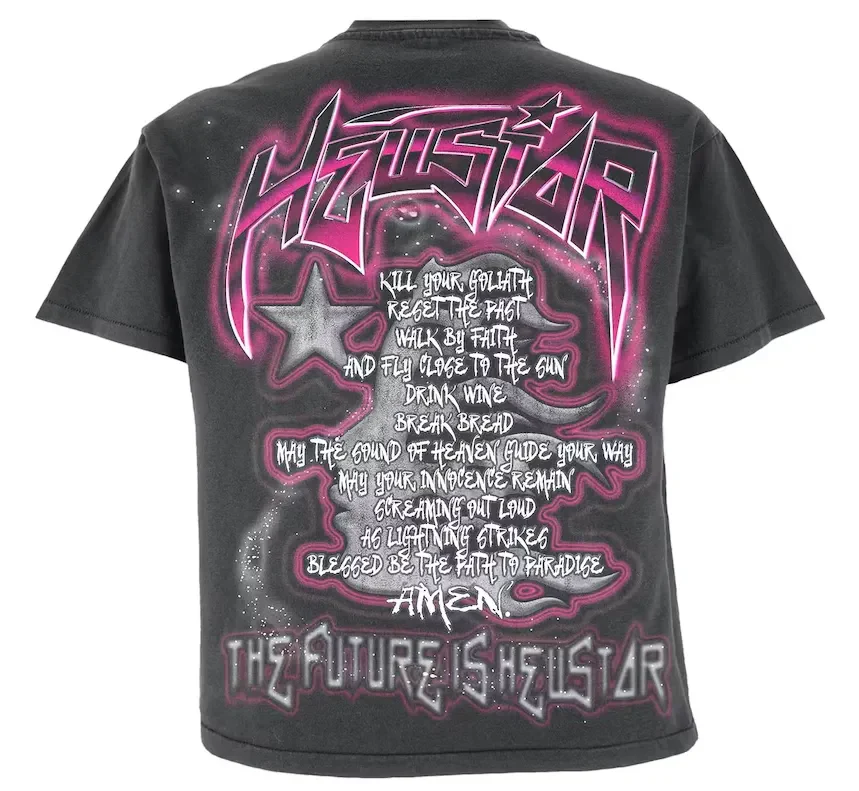 Hellstar 'The Future' Black Tee - Image 2